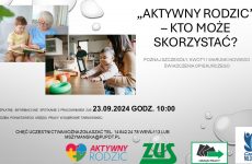 Więcej o: Aktywny rodzic – dyżur pracownika ZUS